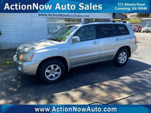 2003 Toyota Highlander 4dr V6 Limited - DWN PAYMENT LOW AS 500! for sale in Cumming, GA