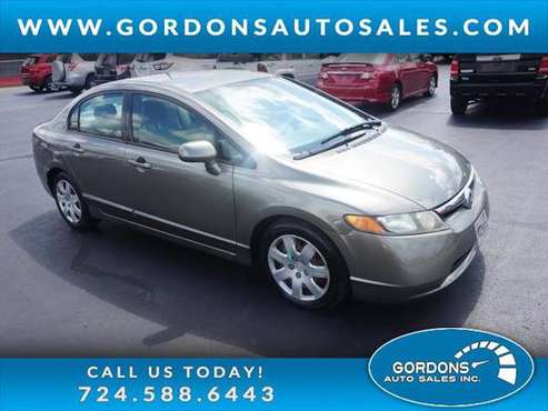 2007 Honda Civic Sdn 4dr AT LX for sale in Greenville, PA