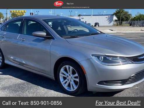 2016 Chrysler 200 Touring hatchback Silver - cars & trucks - by... for sale in Panama City, FL