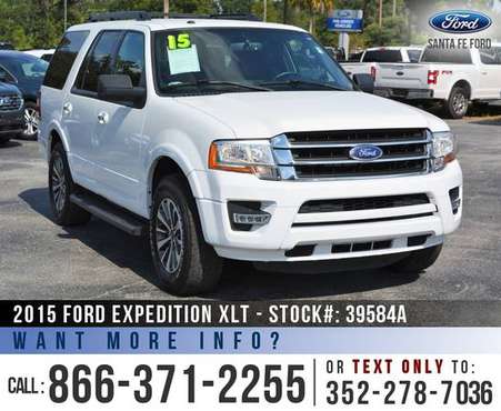 2015 FORD EXPEDITION XLT *** Homelink, Cruise Control, SIRIUS *** for sale in Alachua, FL