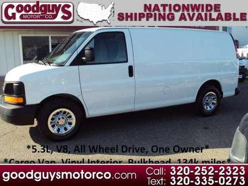 2011 Chevrolet Express Cargo Van AWD 1500 135 - cars & trucks - by... for sale in Waite Park, MN