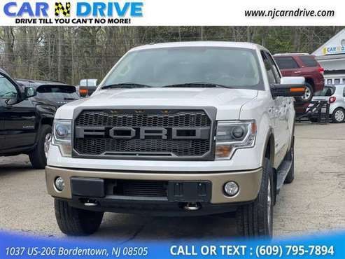 2013 Ford F-150 F150 F 150 XLT SuperCrew 5 5-ft Bed 4WD - cars & for sale in Bordentown, PA