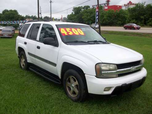 02 Chevy Trailblazer for sale in Woodville, TX, TX