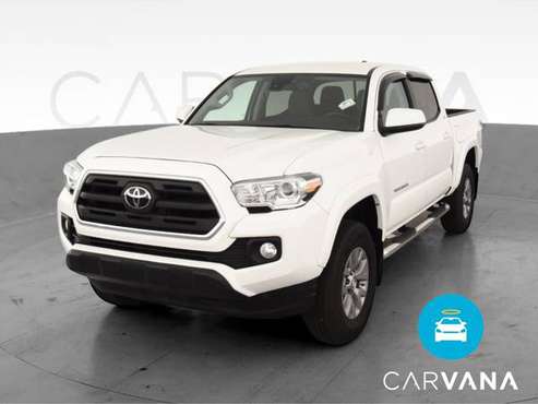 2019 Toyota Tacoma Double Cab SR5 Pickup 4D 5 ft pickup White - -... for sale in Harrison Township, MI