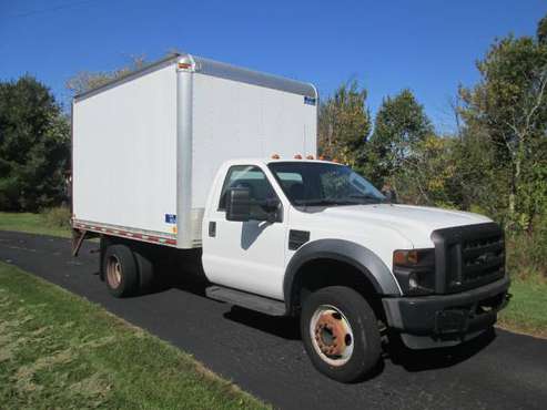 2009 Ford F450 Cube/ Dock truck, with tommy lift, 12' Box, V10, 93,000 for sale in Danbury, WI, MN