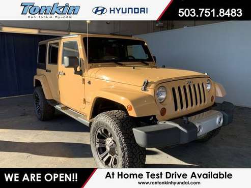 2013 Jeep Wrangler 4x4 4WD Unlimited Sahara SUV - cars & trucks - by... for sale in Gresham, OR