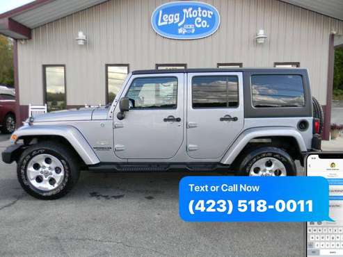 2013 JEEP WRANGLER UNLIMI SAHARA - EZ FINANCING AVAILABLE! - cars &... for sale in Piney Flats, TN