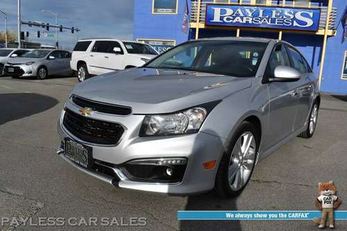 2015 Chevrolet Cruze LTZ / Automatic / Auto Start / Heated Leather... for sale in Anchorage, AK