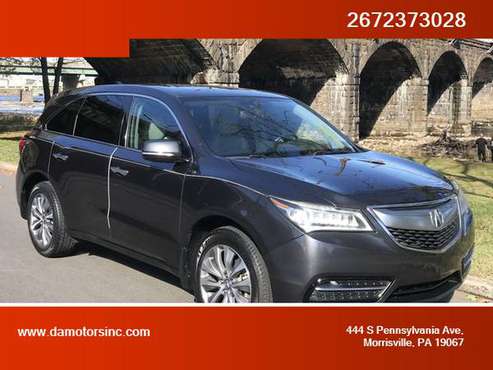2014 Acura MDX - Financing Available! - cars & trucks - by dealer -... for sale in Morrisville, PA