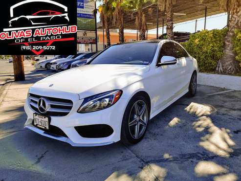 2016 MERCEDES C300 4 MATIC AMG!!CLEAN TITLE!! - cars & trucks - by... for sale in El Paso, TX