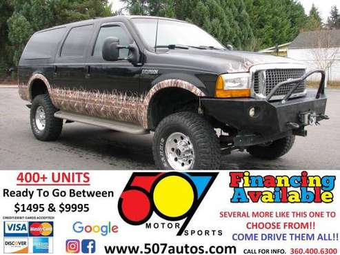 2000 Ford Excursion 137 WB Limited 4WD - cars & trucks - by dealer -... for sale in Roy, WA