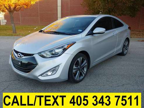 2014 HYUNDAI ELANTRA COUPE LEATHER! NAV! 1 OWNER! MUST SEE! WONT... for sale in Norman, KS