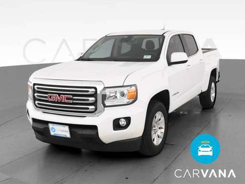 2018 GMC Canyon Crew Cab SLE Pickup 4D 5 ft pickup White - FINANCE -... for sale in Oakland, CA
