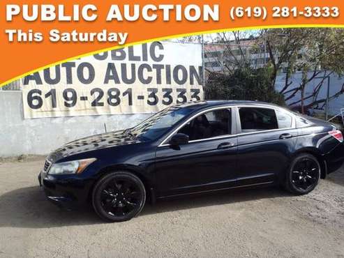 2008 Honda Accord Sdn Public Auction Opening Bid for sale in Mission Valley, CA