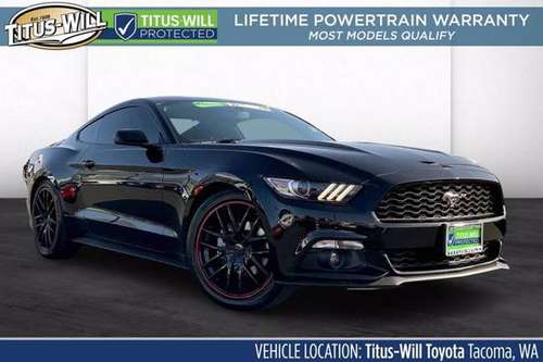 2017 Ford Mustang EcoBoost Premium Coupe - - by dealer for sale in Tacoma, WA
