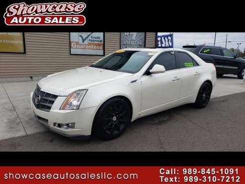 SHARP!!! 2008 Cadillac CTS 4dr Sdn AWD w/1SB for sale in Chesaning, MI
