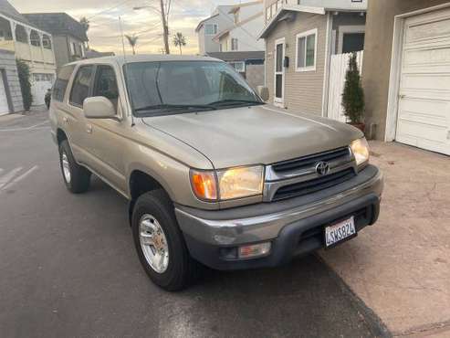 2001 toyota 4runner 2wd 260k smoged runs and shifts good, clean... for sale in Huntington Beach, CA
