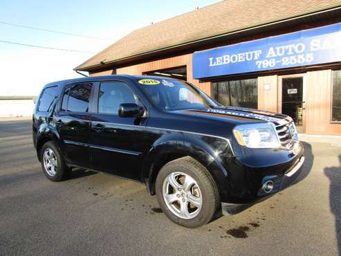 '15 Honda Pilot EXL 1 OWNER w/ 3rd ROW seats - cars & trucks - by... for sale in Waterford, PA