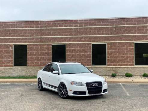 2008 Audi S4 AWD - 6 SPEED Manual - LOW MIILES ONLY 65k Miles - SH for sale in Madison, WI