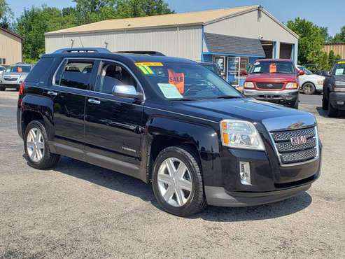2011 GMC Terrain SLT 2, V6, One Owner, Leather, All-Wheel Drive for sale in Lapeer, MI