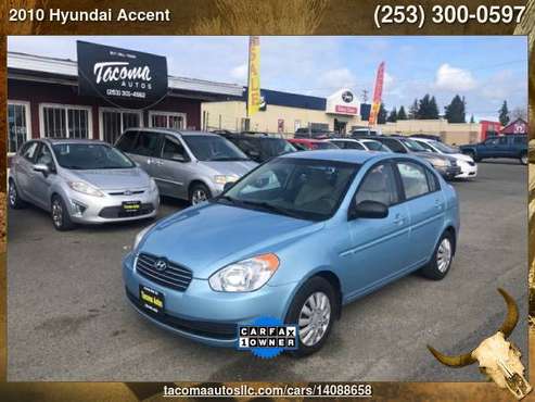 2010 Hyundai Accent GLS 4dr Sedan - - by dealer for sale in Tacoma, WA