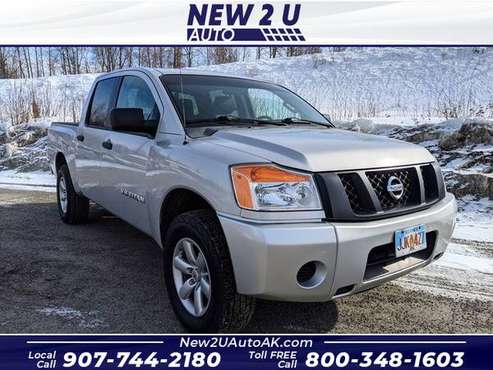 2012 Nissan Titan S Crew Cab 4WD - - by dealer for sale in Anchorage, AK