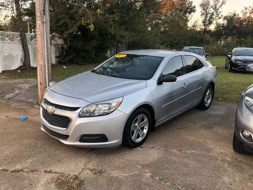 2014 Chevy Malibu LS with free warranty - cars & trucks - by dealer... for sale in Tallahassee - Drive It Away, FL