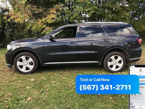 2014 Dodge Durango 4d SUV AWD SXT DC LOW PRICES WHY PAY RETAIL CALL... for sale in Northwood, OH