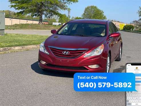 2013 HYUNDAI SONATA GLS PZEV 750 DOWN/375 A Month for sale in Fredericksburg, District Of Columbia