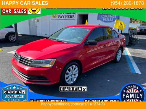 2015 Volkswagen Jetta 4dr Auto 1 8T SE PZEV - - by for sale in Fort Lauderdale, FL