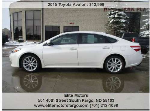 2015 Toyota Avalon Limited, Leather, Sun, Nav, Loaded! Beautiful... for sale in Fargo, ND