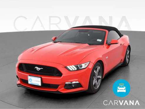 2015 Ford Mustang GT Premium Convertible 2D Convertible Red -... for sale in Chaska, MN