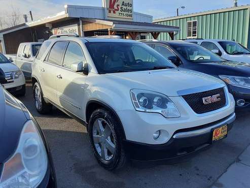 2008 GMC Acadia SLT2 AWD - cars & trucks - by dealer - vehicle... for sale in Great Falls, MT