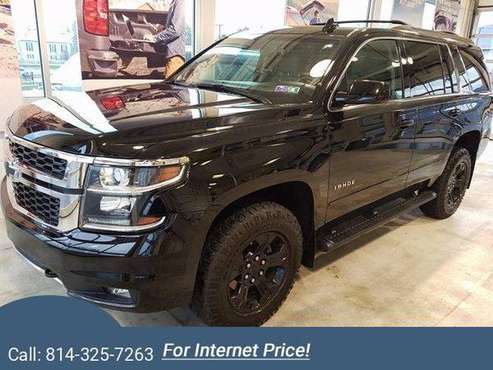 2019 Chevy Chevrolet Tahoe LT hatchback Black - cars & trucks - by... for sale in State College, PA