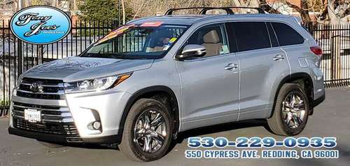 2017 Toyota Highlander Limited Platinum, AWD, 3RD ROW SEAT/PANORAMA for sale in Redding, CA