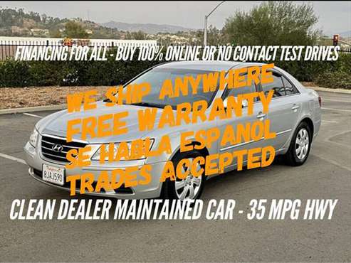 Clean 2010 Hyundai Sonata GLS - 94K Miles 35 MPG HWY Free Warranty -... for sale in Escondido, CA