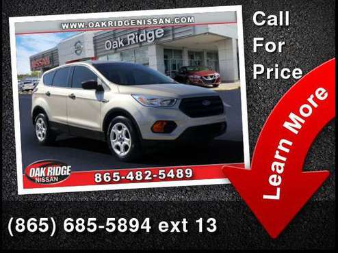2017 Ford Escape S - cars & trucks - by dealer - vehicle automotive... for sale in Oak Ridge, TN