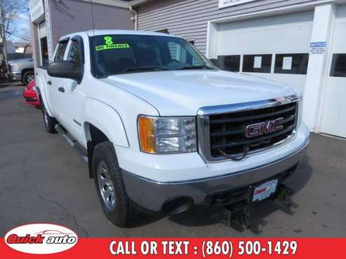 2008 GMC Sierra 1500 4WD Crew Cab 143 5 Work Truck with - cars & for sale in Bristol, CT