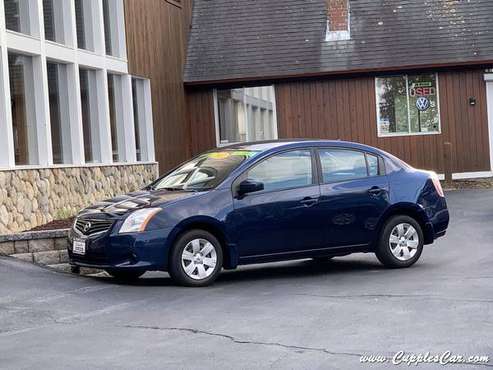 2012 Nissan Sentra 2.0 6 Speed Manual Sedan Blue 35K Miles - cars &... for sale in Belmont, ME