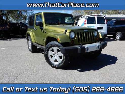 2010 Jeep Wrangler Sahara 4WD - cars & trucks - by dealer - vehicle... for sale in Albuquerque, NM