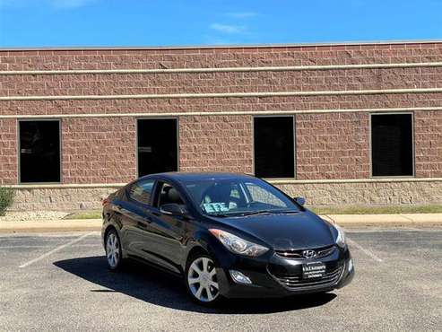 2011 Hyundai Elantra GLS: DESIRABLE Blk/Blk ** 4 Cylinder = Great... for sale in Madison, WI