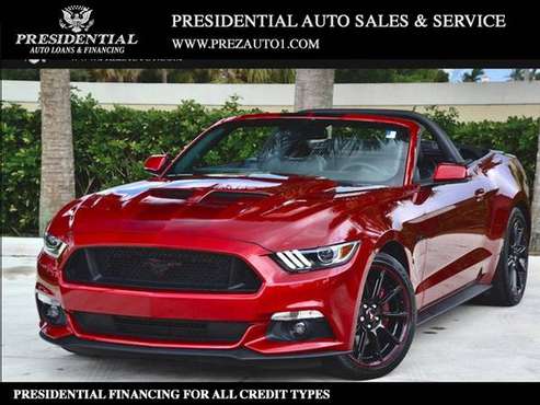 2016 Ford Mustang 2dr Convertible GT Premium for sale in Delray Beach, FL
