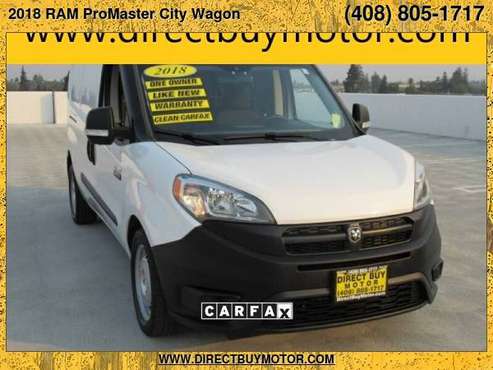 2018 RAM ProMaster City Wagon Wagon - cars & trucks - by dealer -... for sale in San Jose, CA