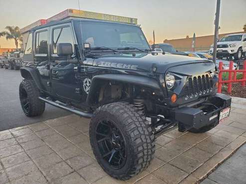 2009 Jeep Wrangler Unlimited X! 4X4! MANY EXTRAS! MUST SEE IN for sale in Chula vista, CA