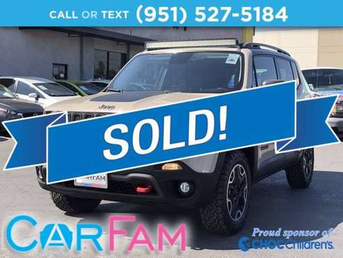 *2016* *Jeep* *Renegade* *Trailhawk* - cars & trucks - by dealer -... for sale in Rialto, CA