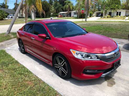 Red 2016 Honda Accord for sale in Port Saint Lucie, FL