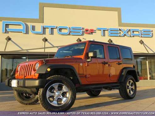 2010 JEEP WRANGLER UNLIMITTED/ 4X4/ CLEAN CARFAX/ WE FINANCE!!! -... for sale in Tyler, TX