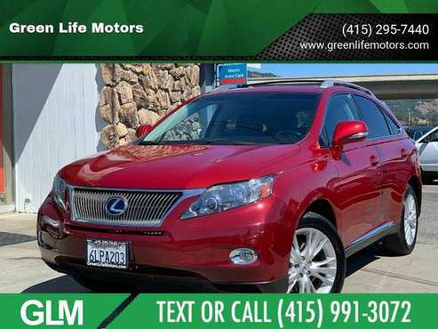 2010 Lexus RX 450h Base AWD 4dr SUV - TEXT/CALL for sale in San Rafael, CA