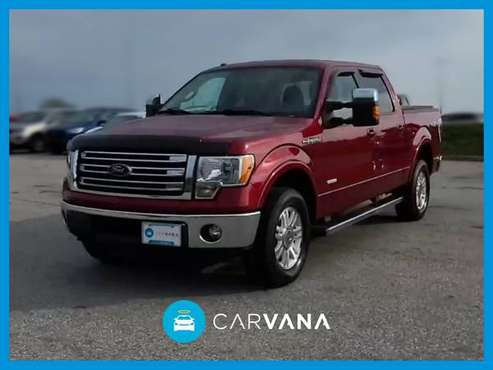 2014 Ford F150 SuperCrew Cab Lariat Pickup 4D 5 1/2 ft pickup Red for sale in NEWARK, NY