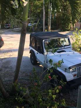 1995 Jeep Wrangler rio grande edition for sale in Key Largo, FL